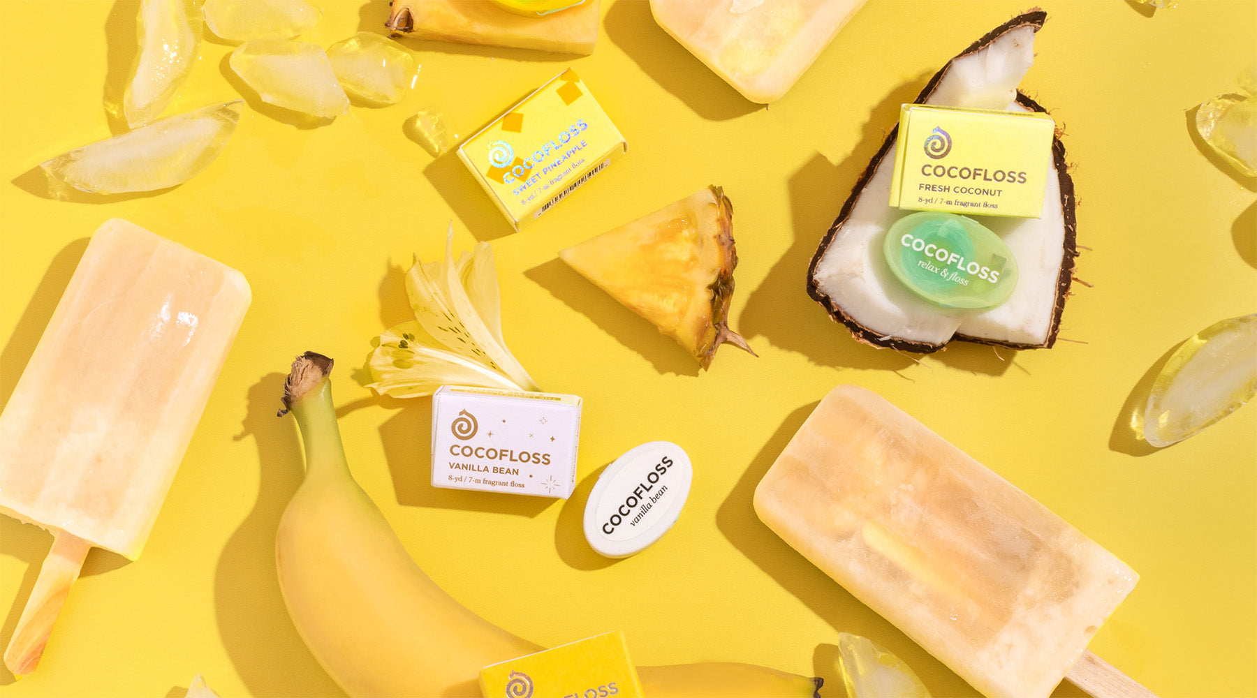 Very A-peel-ing Sugar-Free Banana-Daiquiri Ice Pops