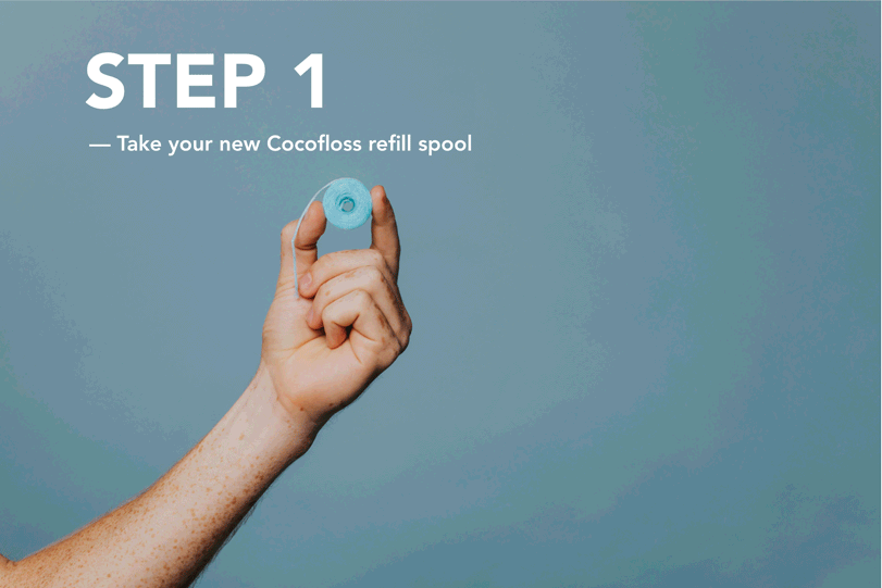 Cocofloss Refill Trio - Delicious Mint